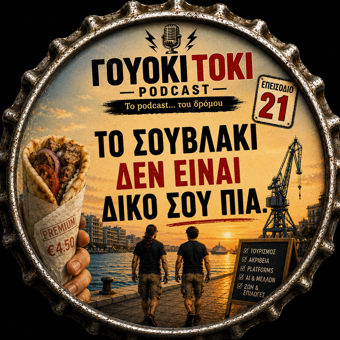 Εξώφυλλο: Το σουβλάκι δεν είναι δικό σου πια