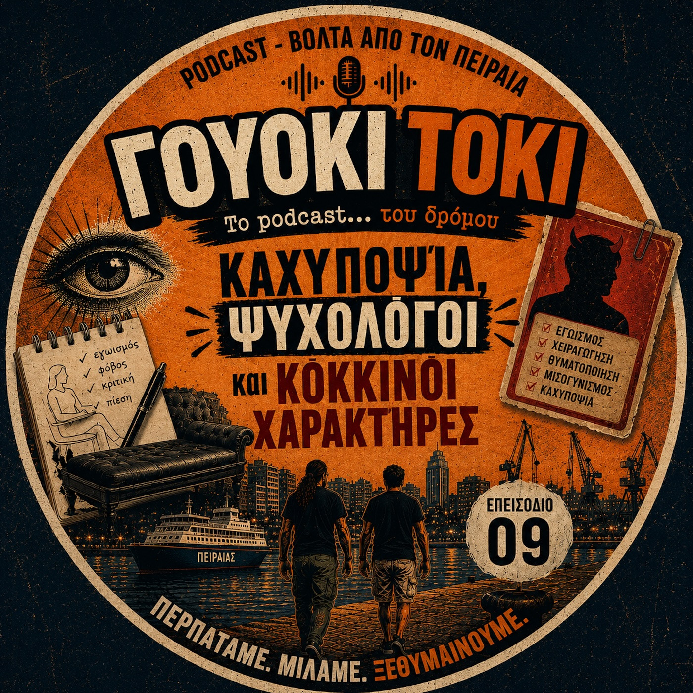 Εξώφυλλο: Καχυποψία, ψυχολόγοι και κόκκινοι χαρακτήρες